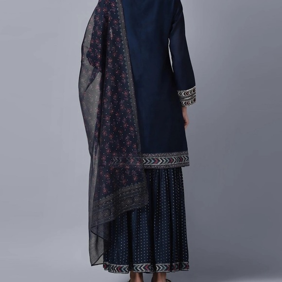 W for women X Rahul Mishra ❤️ Beautiful and Classic Kurta Sharara set - Picture 2 of 12